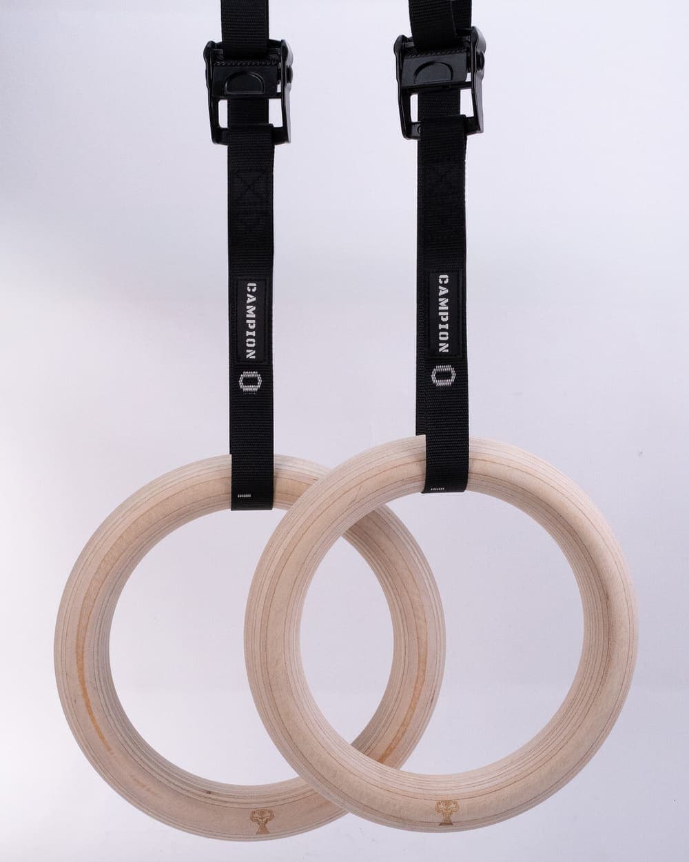 Gymnastic Rings - Numbered Straps