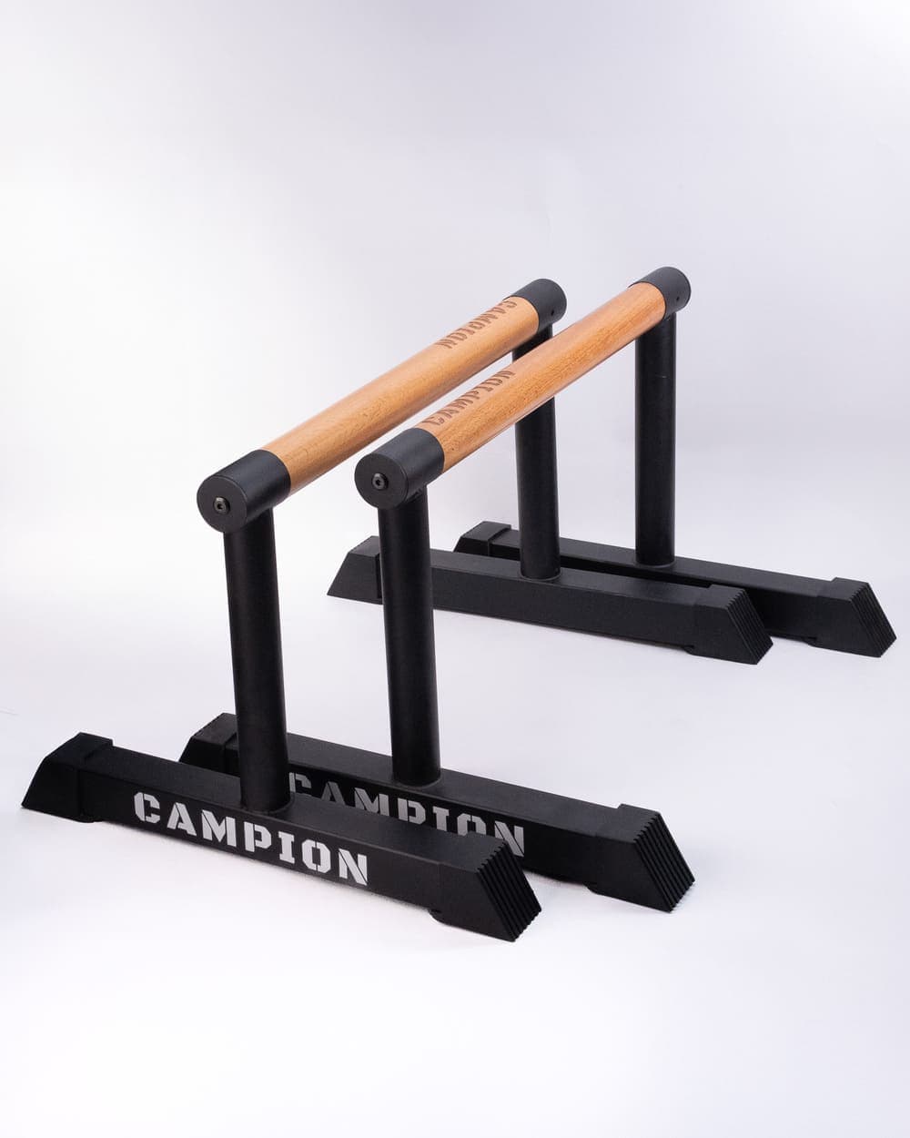 Hybrid Pro Steel & Wood Parallettes