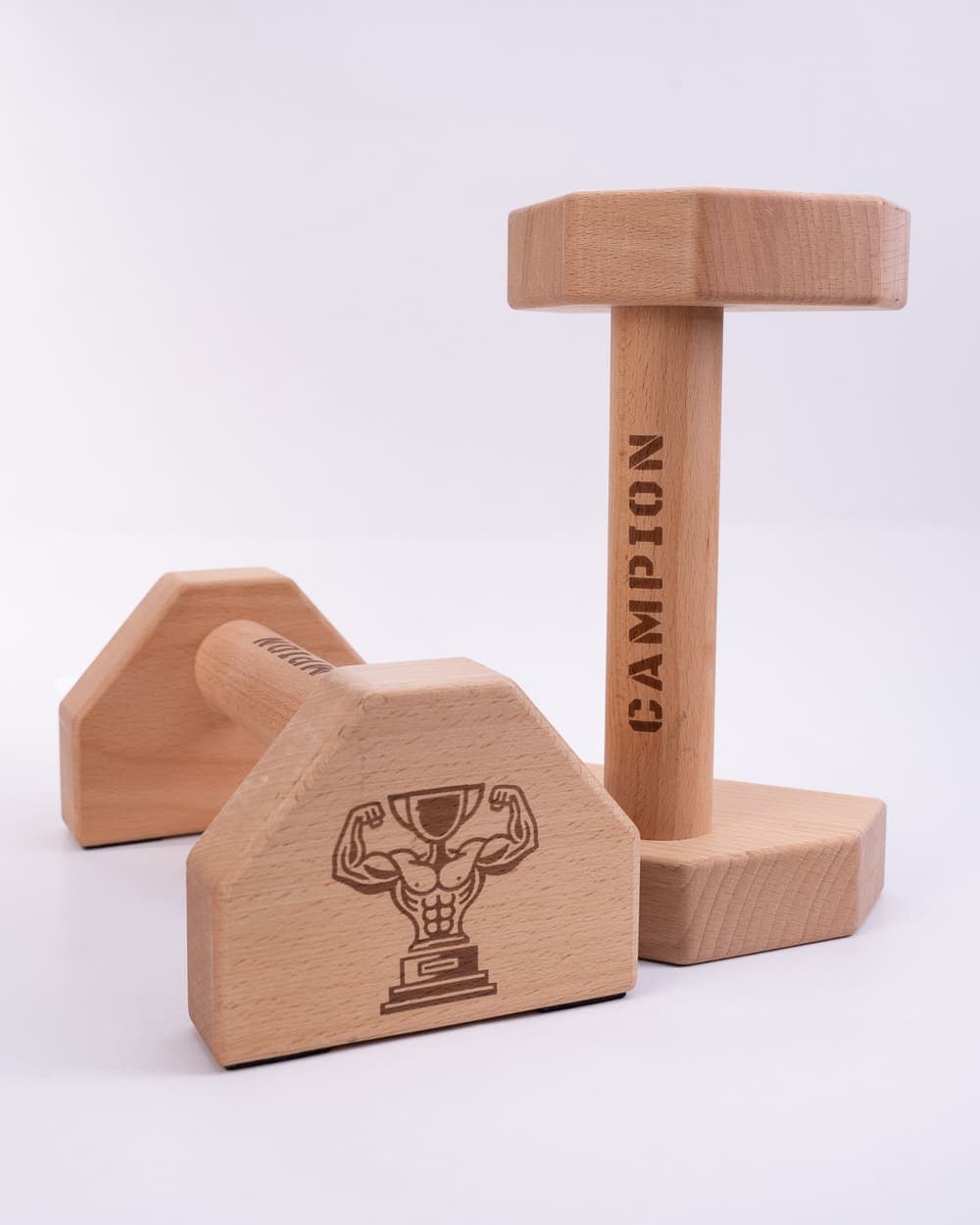 Short Wooden Parallettes